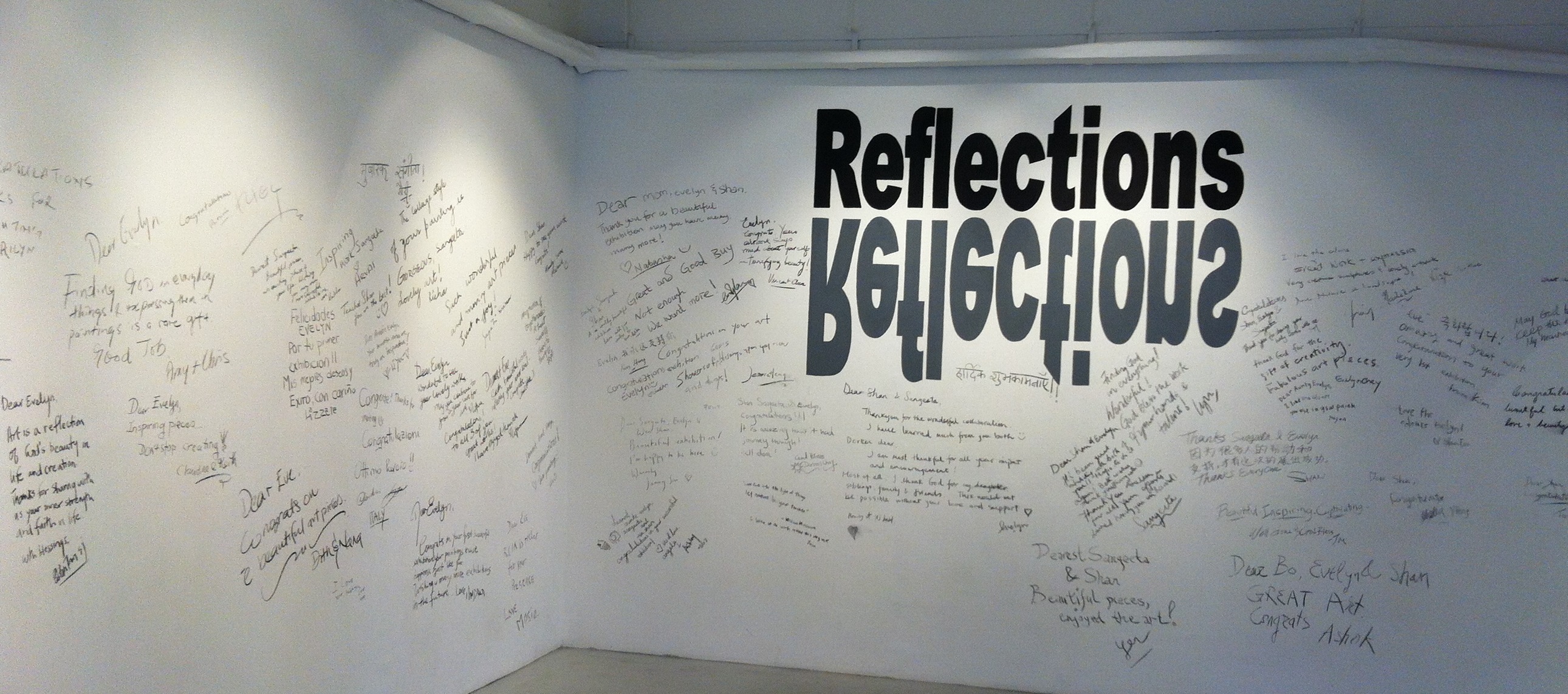 Reflections - exhibition, Singapore.